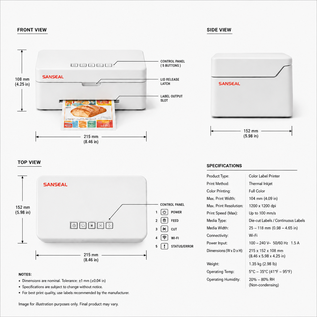 Product Technical Specifications