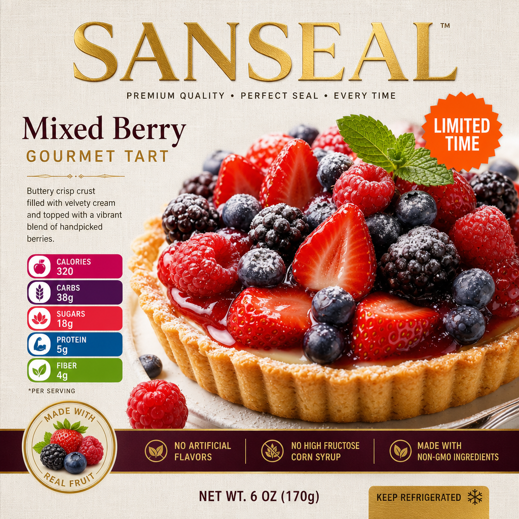 Food Baking Labels