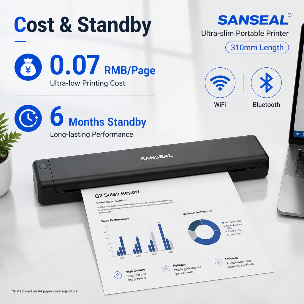 Portable A4 Printer