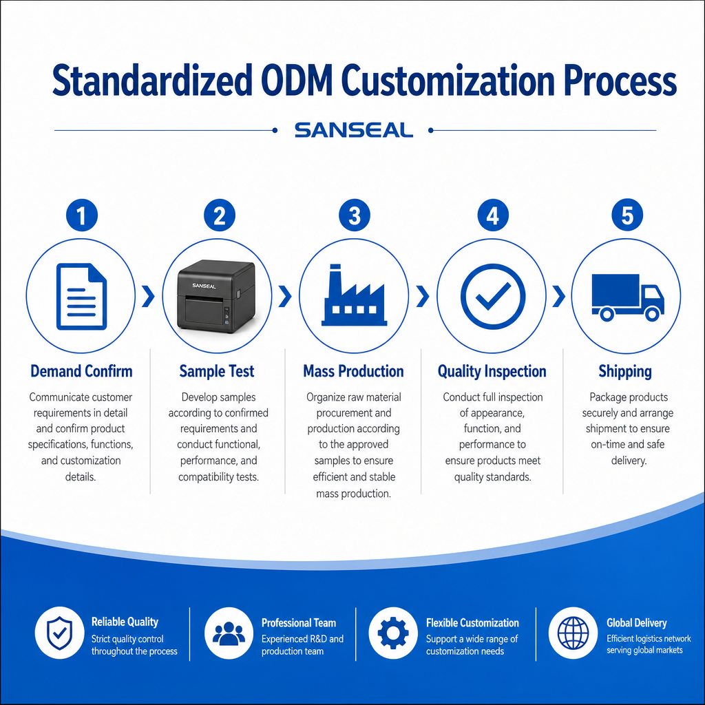 What Is the Standard ODM Customization Cycle for Printers?