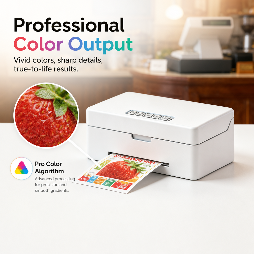 Color Inkjet Label Printer