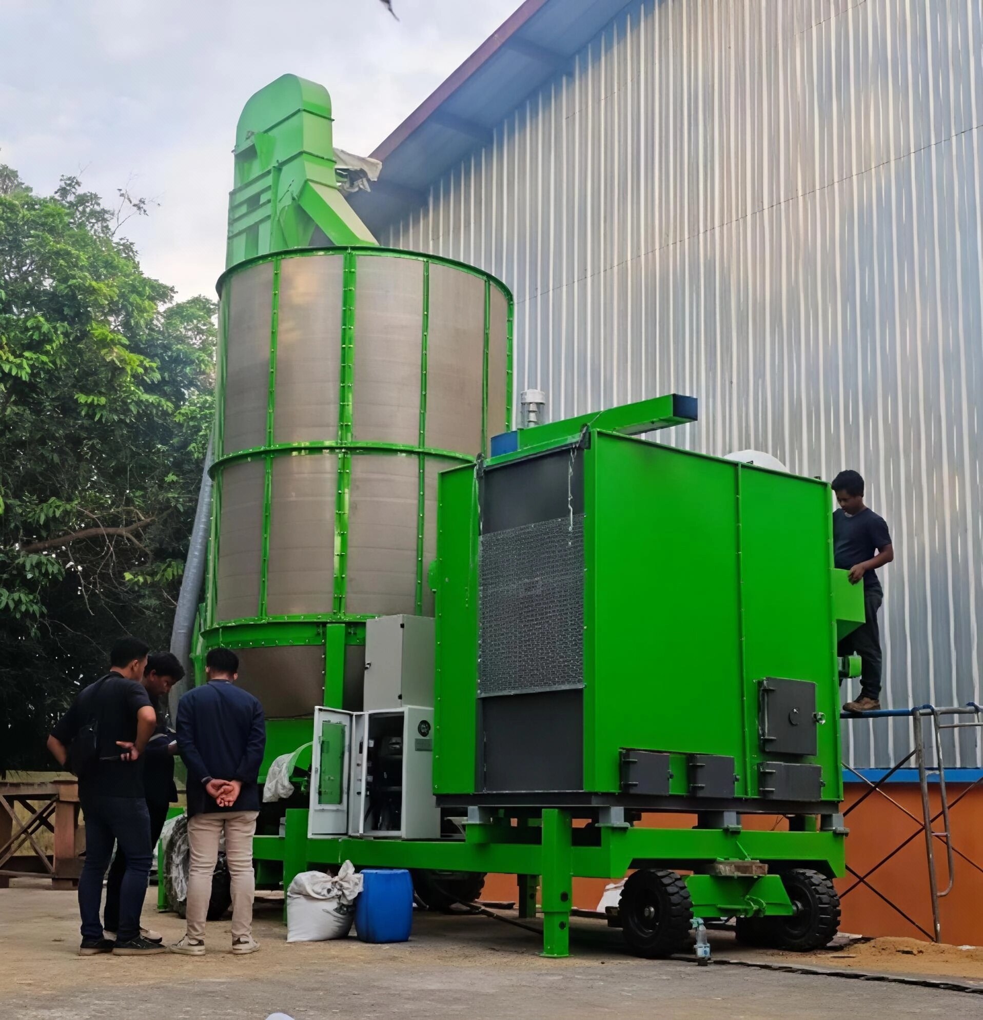 Mobile Grain Dryer（MSL-5HP-10）