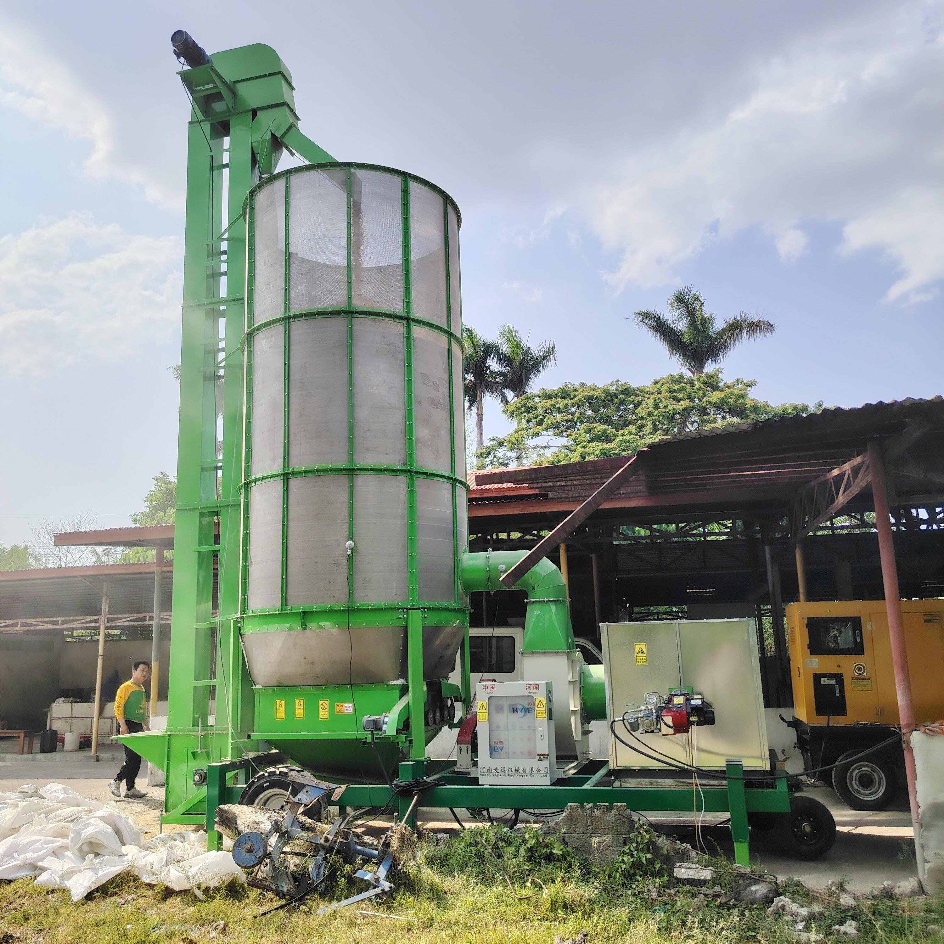 Mobile grain dryer（MSL-5HP-18）