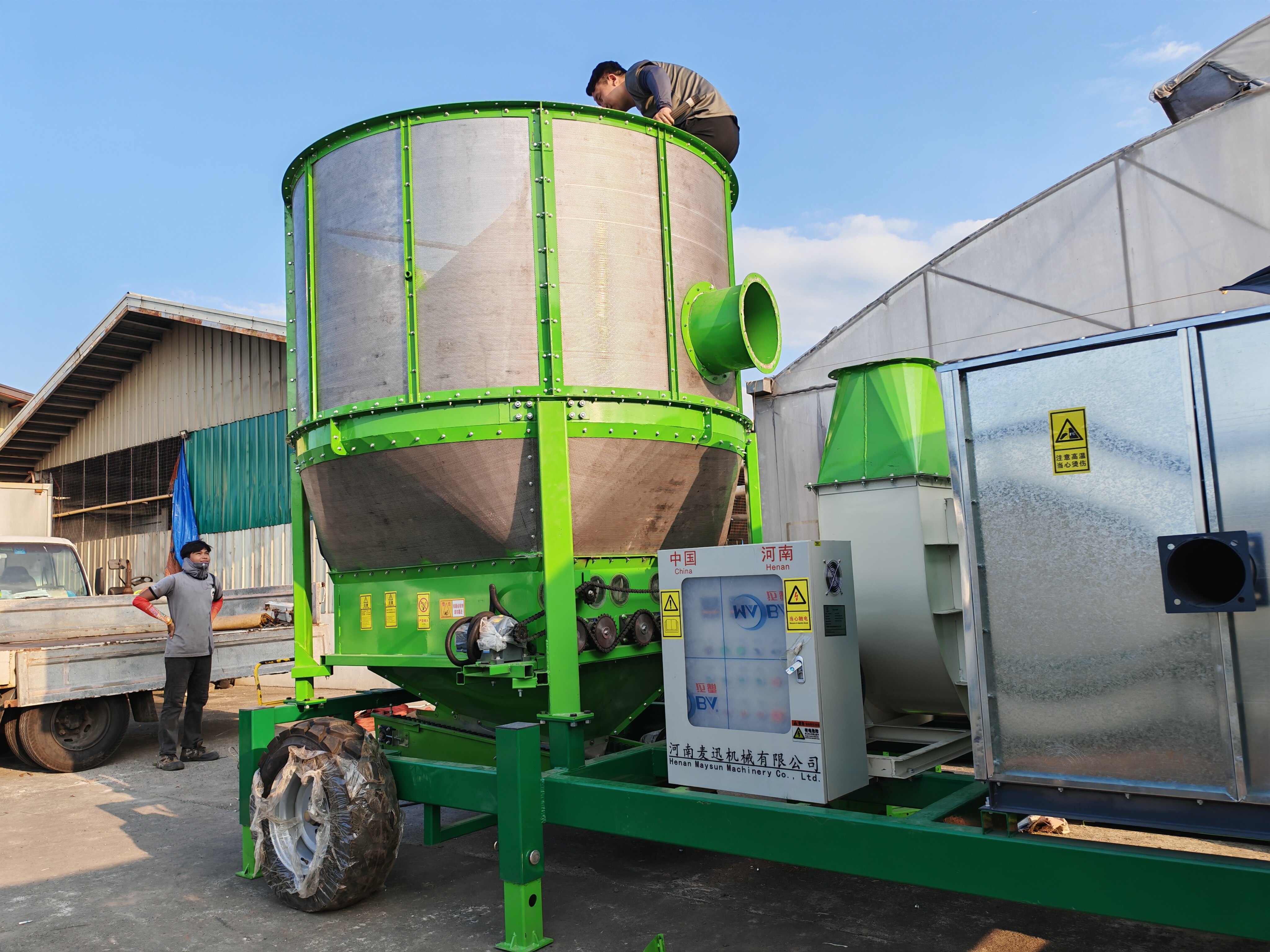 From a buyer in the Philippines, at the installation site