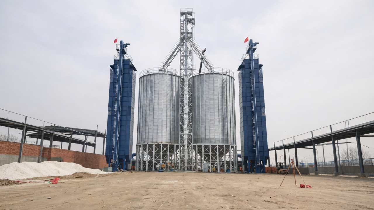 Conical Bottom Grain Silo
