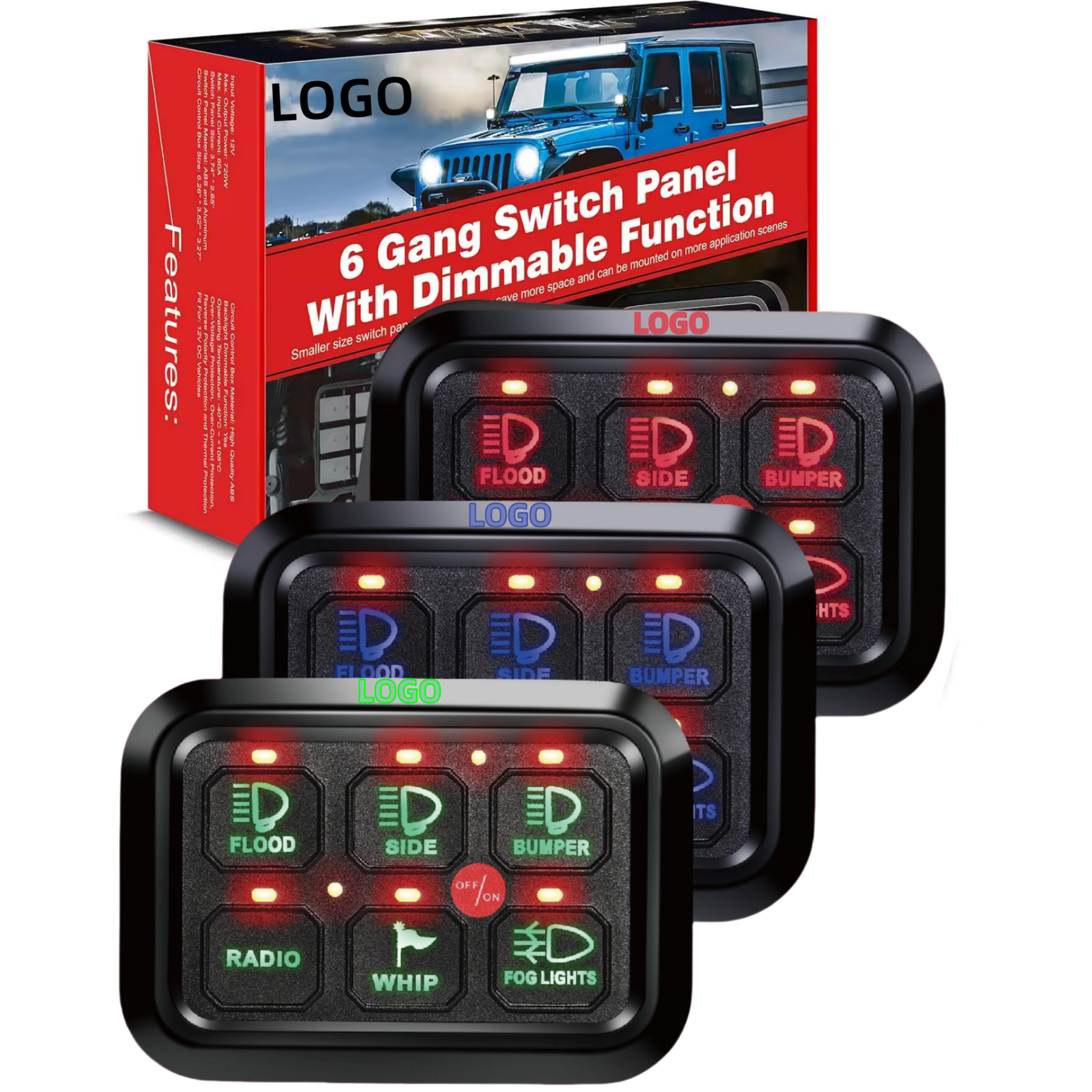 RGB Switch Panel
