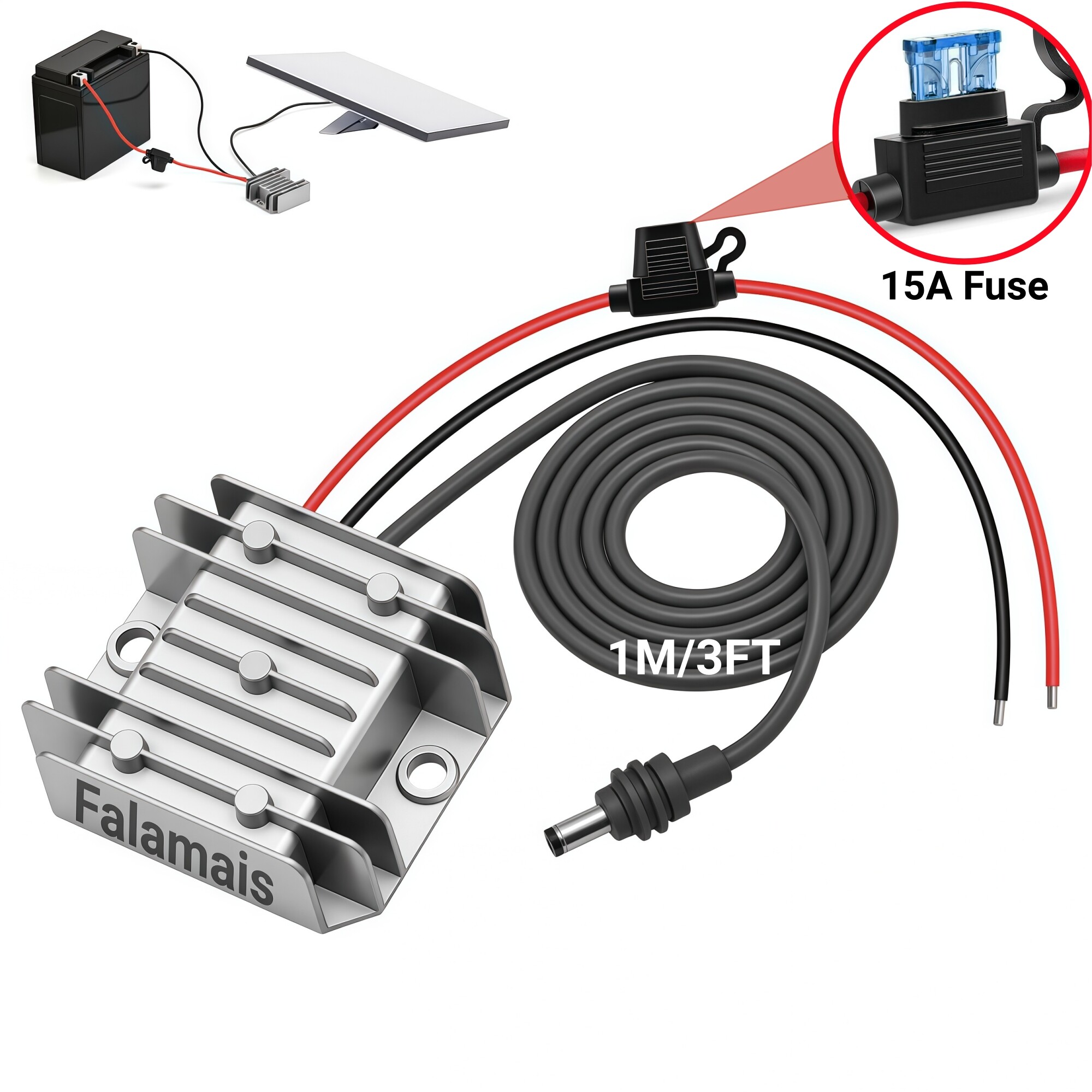 Starlink Mini 12V Adapter, 12V to 30V Converter