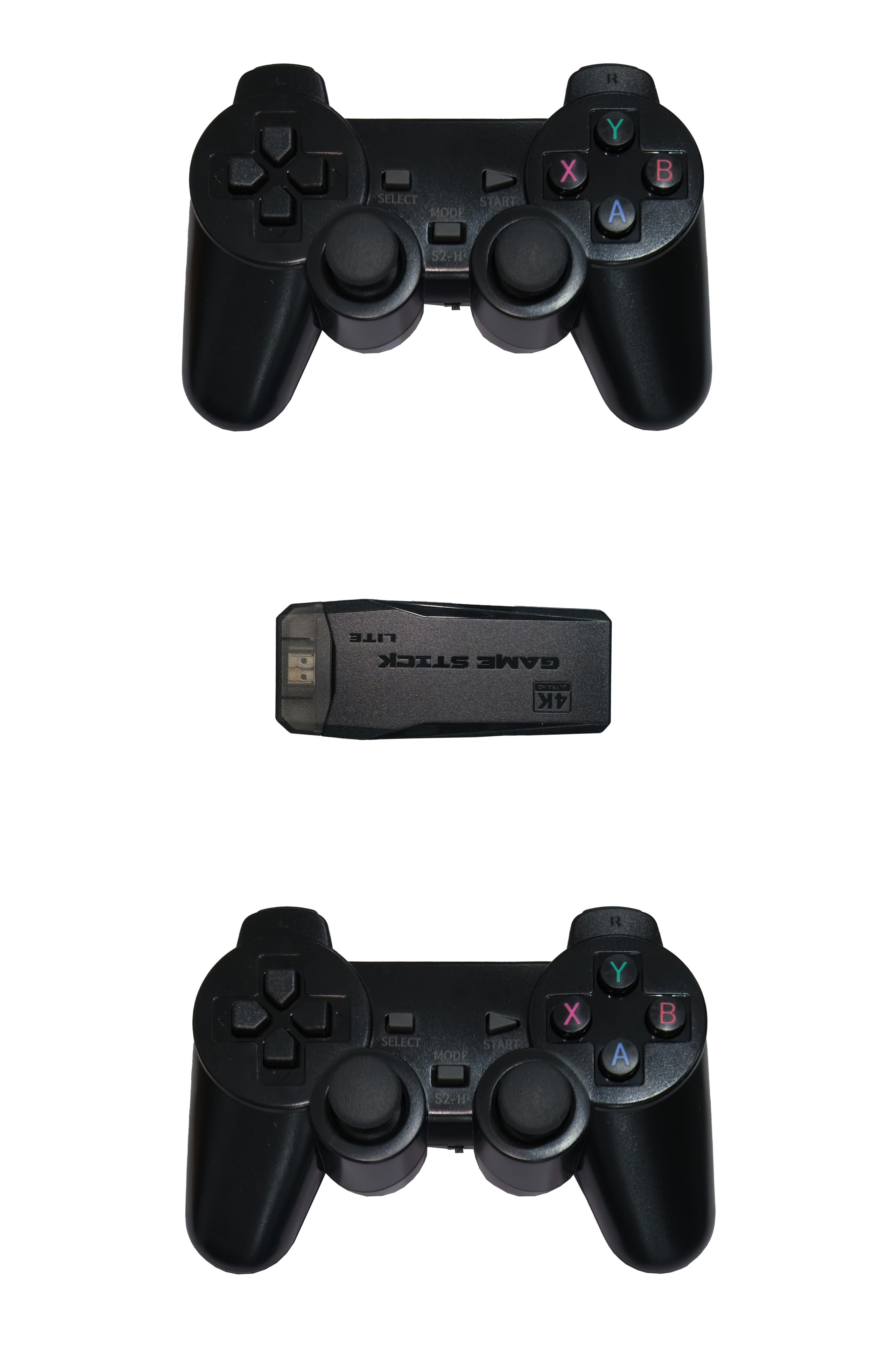 Dual Wireless Controller & HD Game Stick Set (M8)