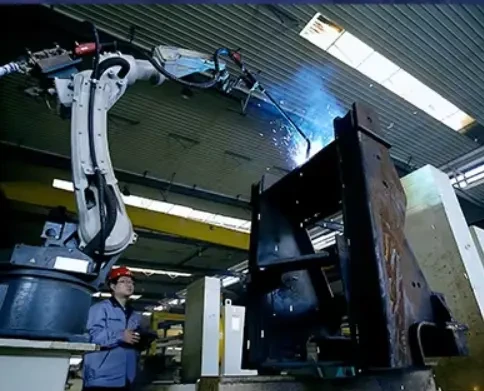 Robotic welding station