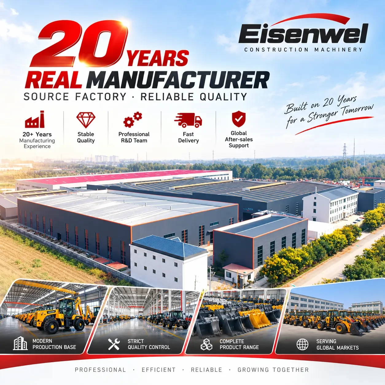 Eisenwel manufacturing plant in Qingzhou, Shandong