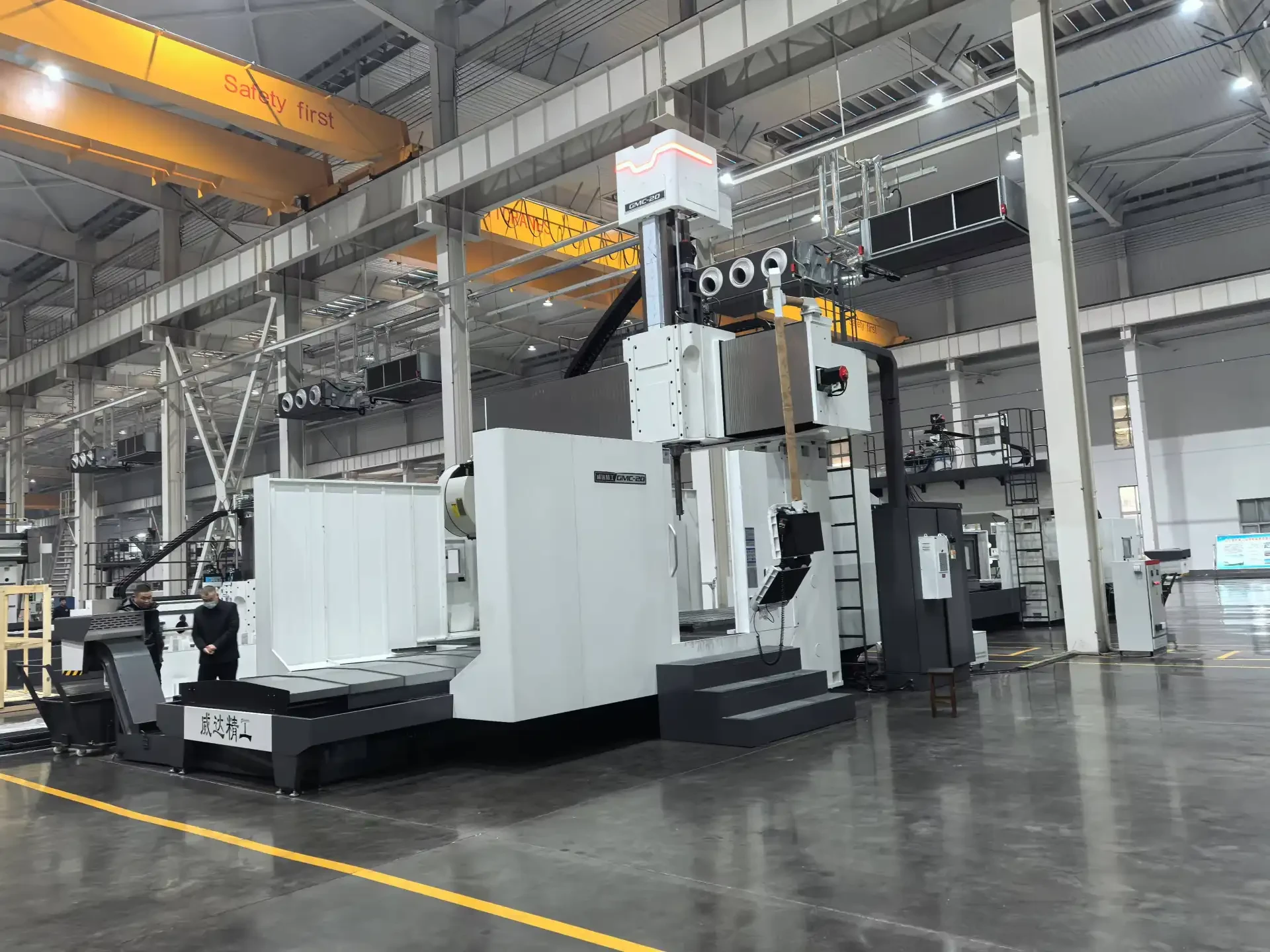CNC machining capacity expanded in the main workshop