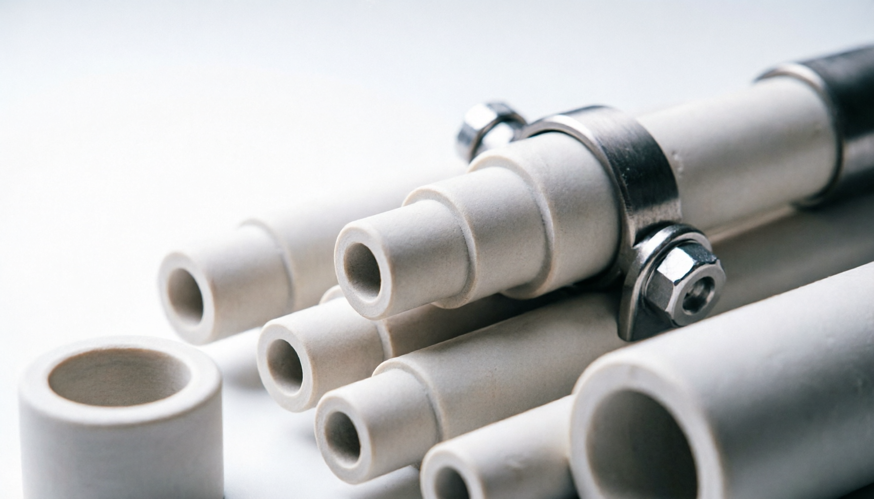 Optical communication ceramic components