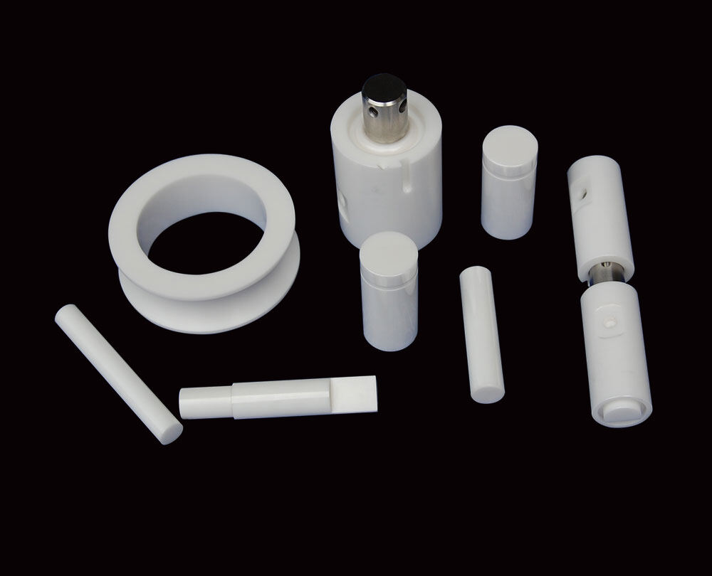 Aluminum nitride ceramic components
