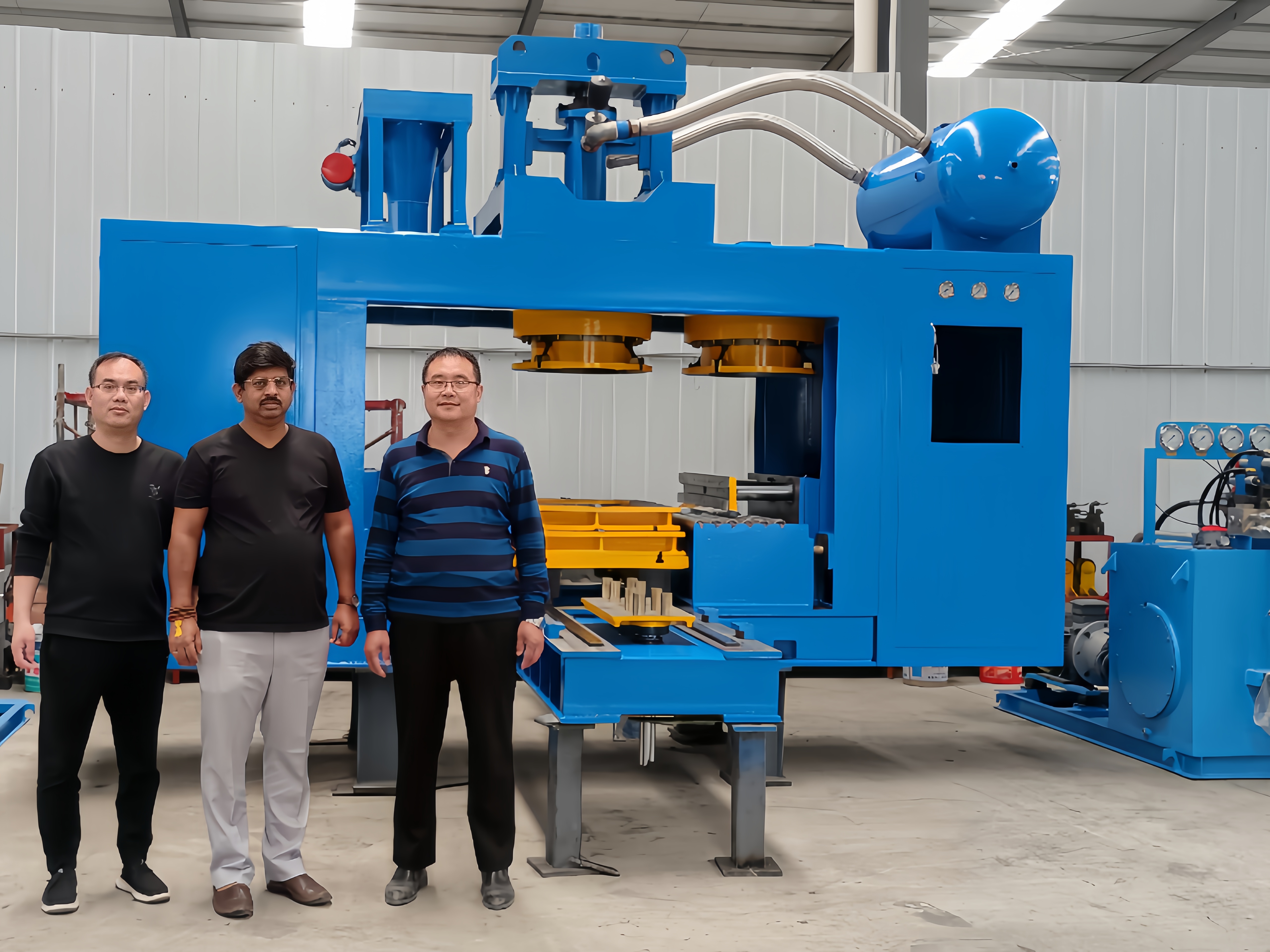 DN100-600 Fully Automatic Core Shooting Machine - Buyer: Rashmi Metaliks Ltd., India