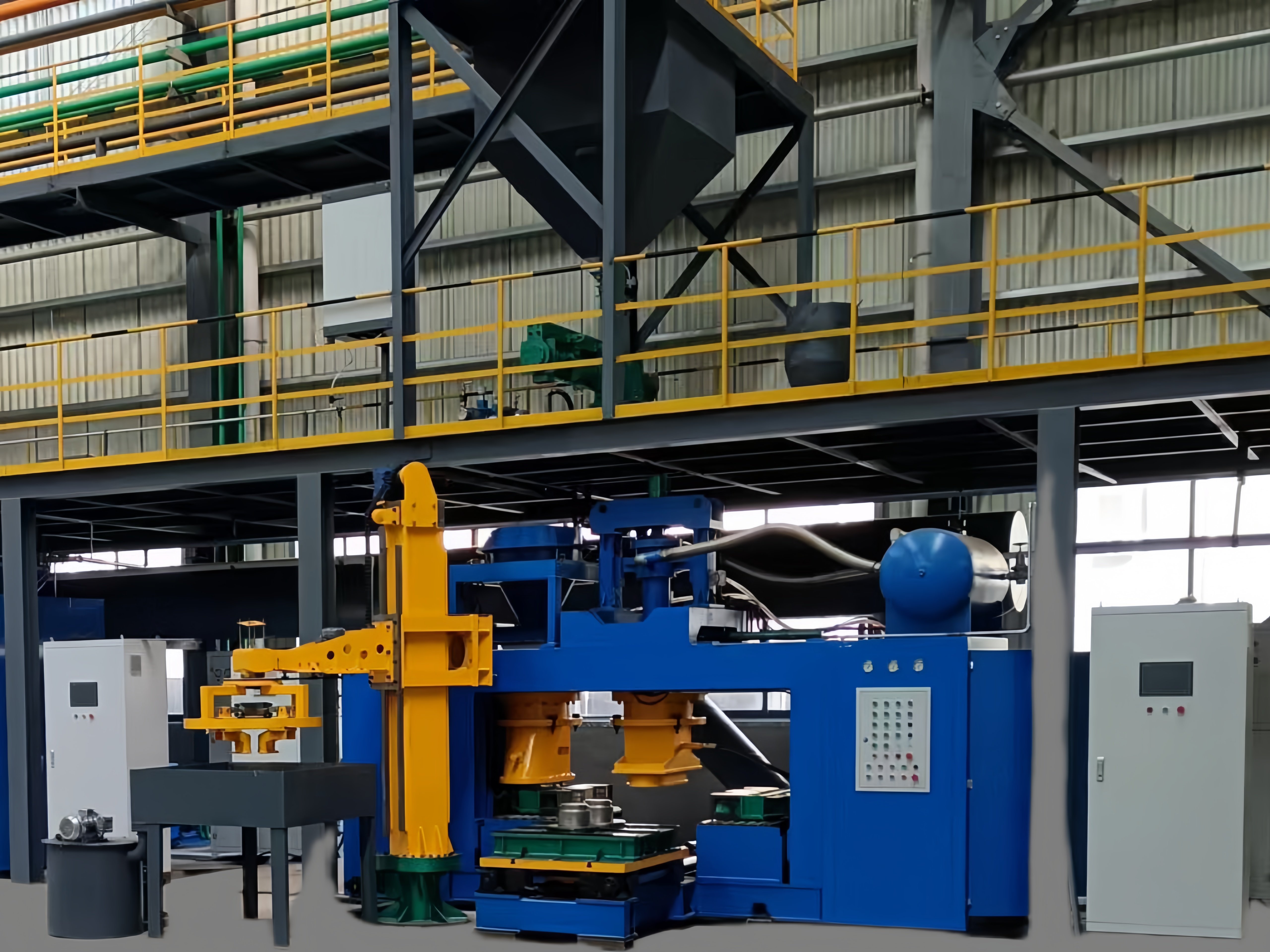 DN100-2000 Fully Automatic Sand Core Production Line - Buyer: Shanxi Jingang Casting Co., Ltd.