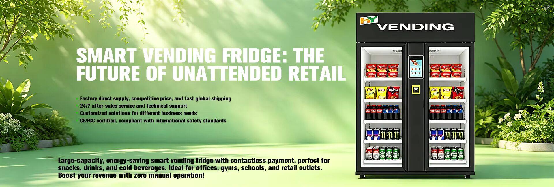 SMART VENDING FRIDGE: THE FUTURE OF UNATTENDED RETAIL