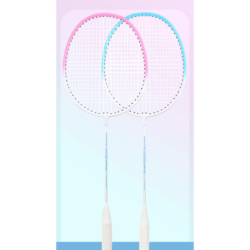 Double-Strand Recreational Badminton Racket
