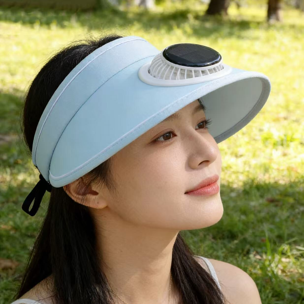 Solar-Powered Shawl and Sun Hat