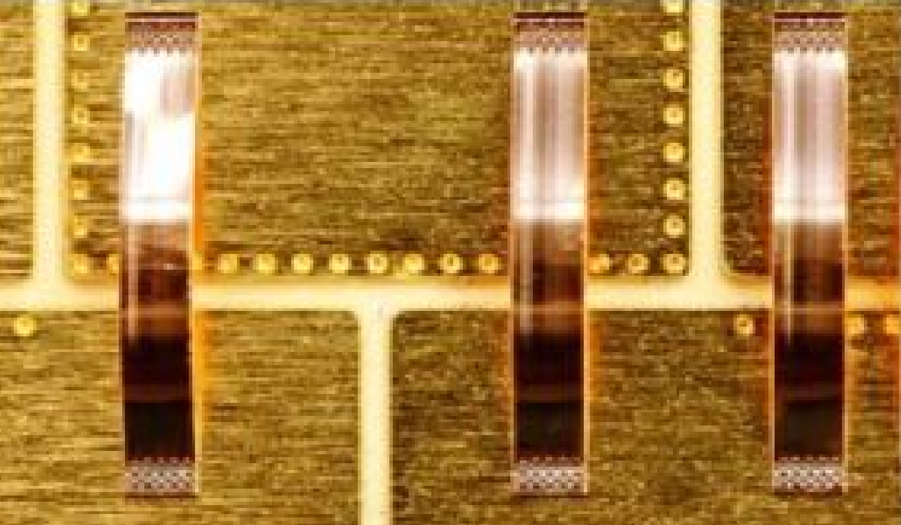 Chip copper tape bonding