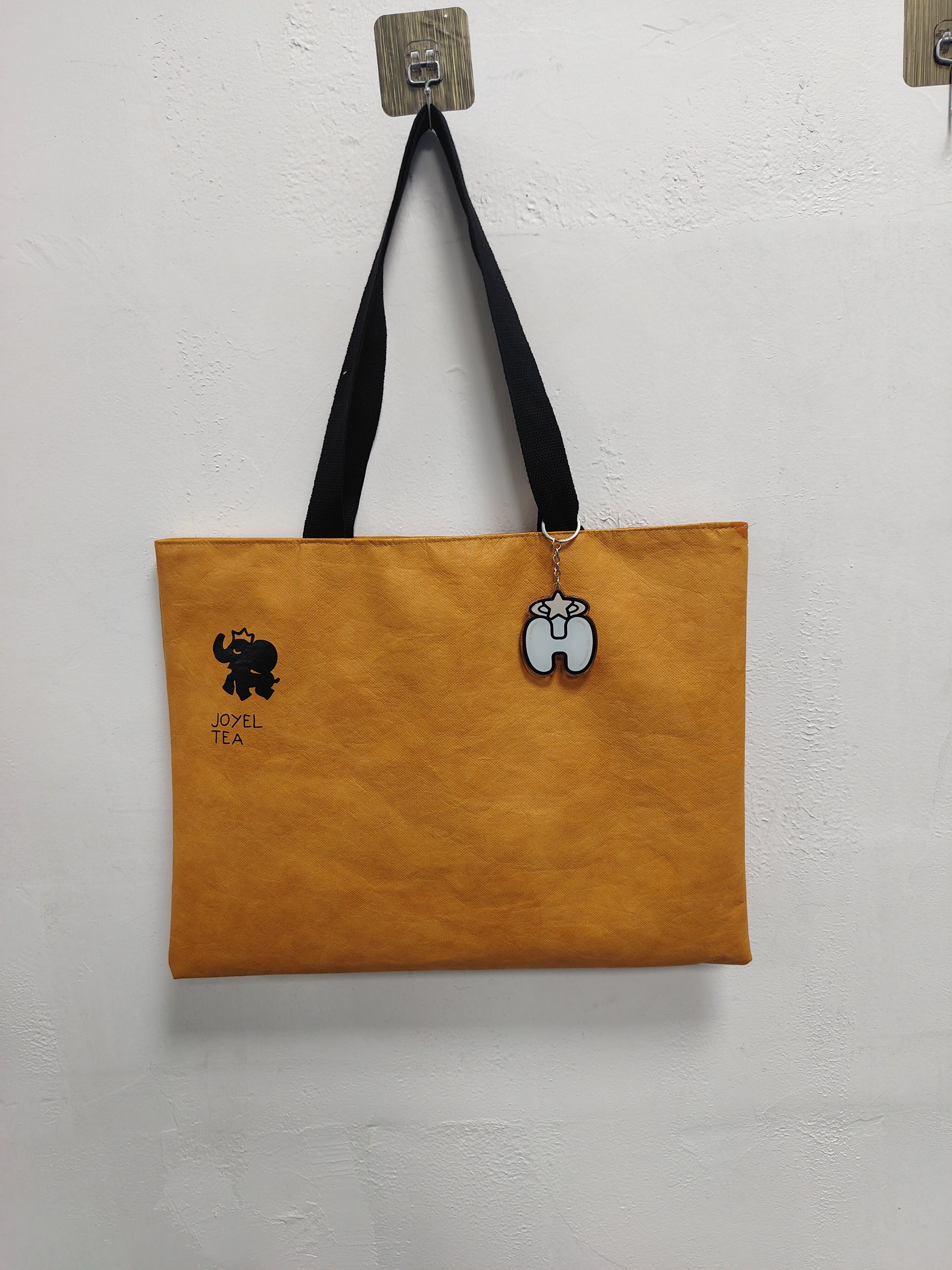 Dupion paper tote bag (all designs) for reference only; not for sale