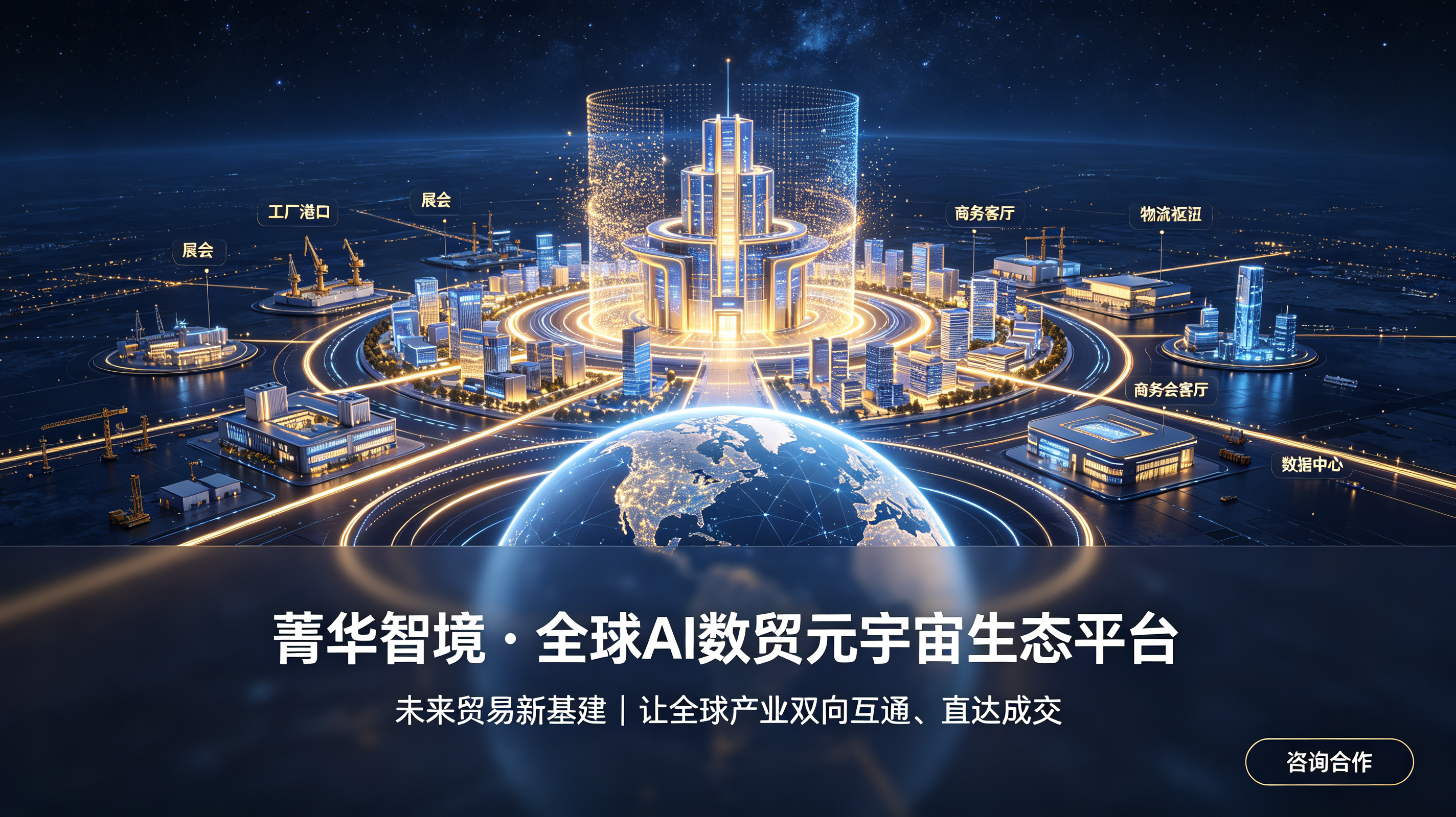 Jinghua Zhijing: Global AI Digital Trade Metaverse Ecosystem Platform