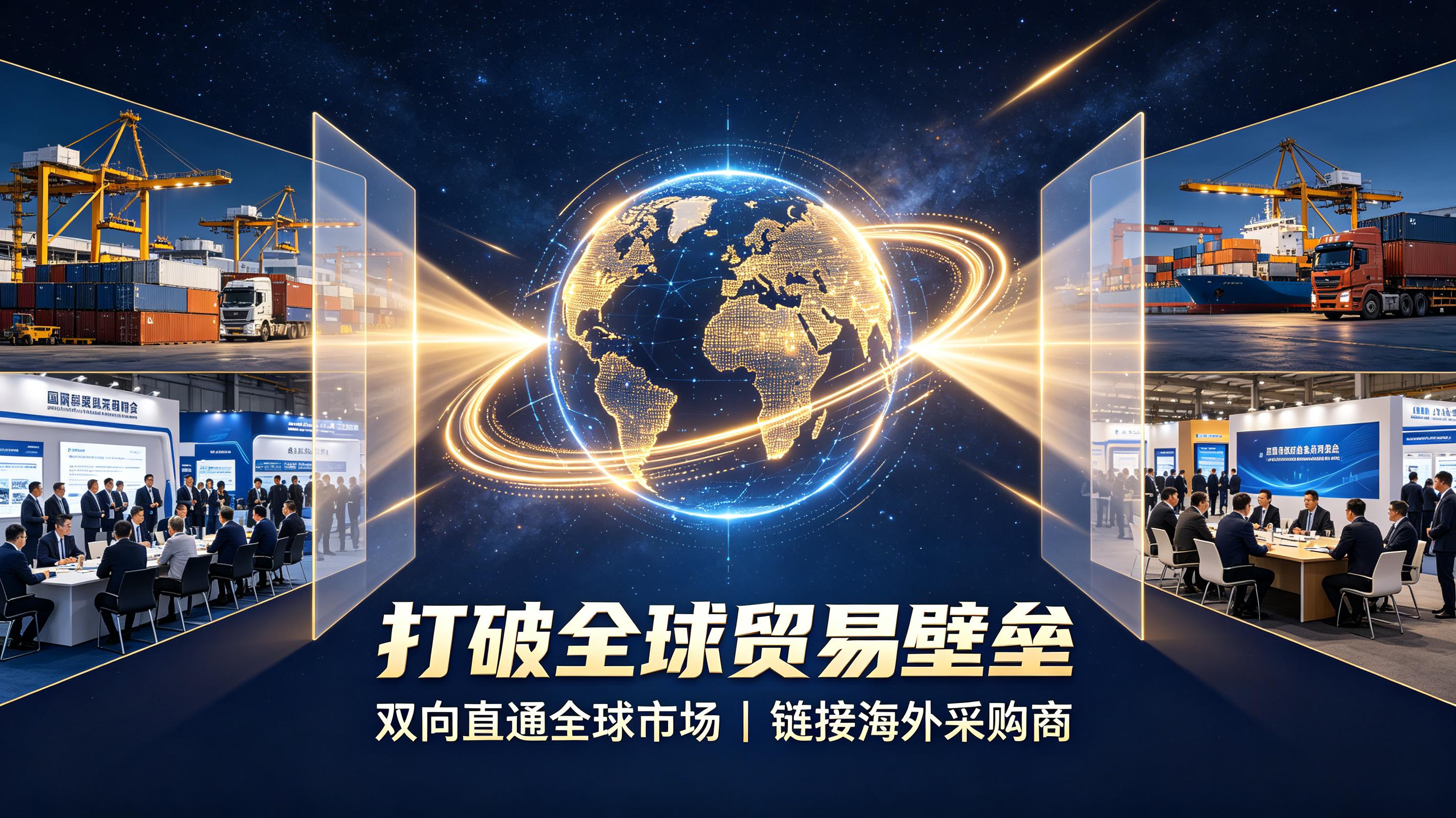Break global trade barriers