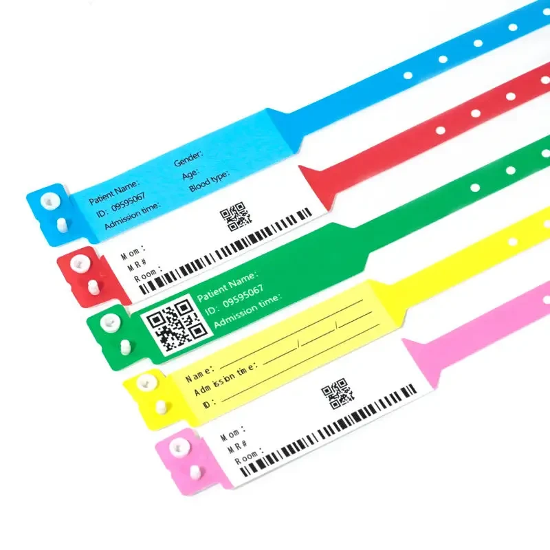 Assorted medical identification wristbands