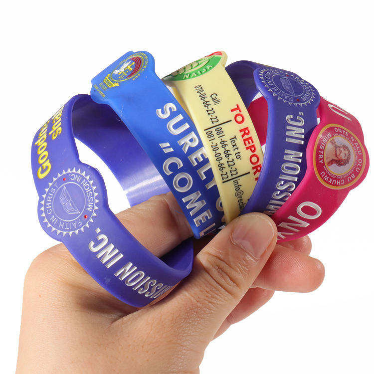 Embossed Rubber Band