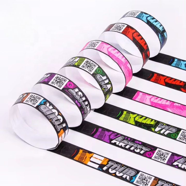 Printed Tyvek Wristband