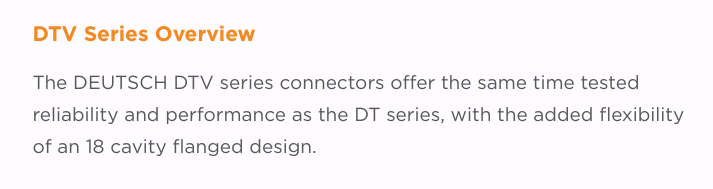 DTV Series Connector thumbnail 4