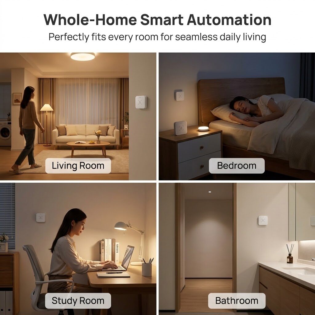 Tuya Zigbee/WiFi Human Presence Sensor thumbnail 6