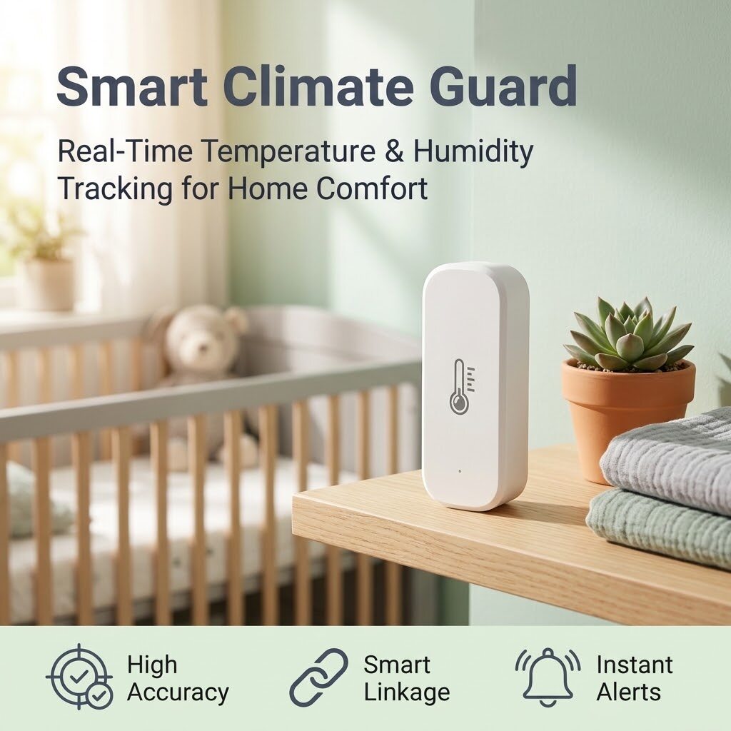 Tuya Zigbee Temperature and Humidity Sensor thumbnail 2