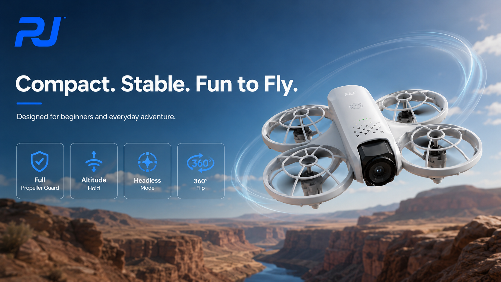 New Arrival: RJ Mini One - The Safest Kids Drone Yet
