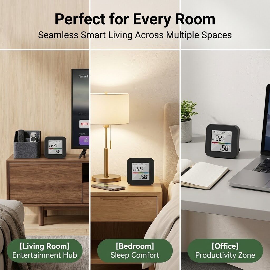 Tuya WiFi IR Remote & Temperature/Humidity Sensor thumbnail 6