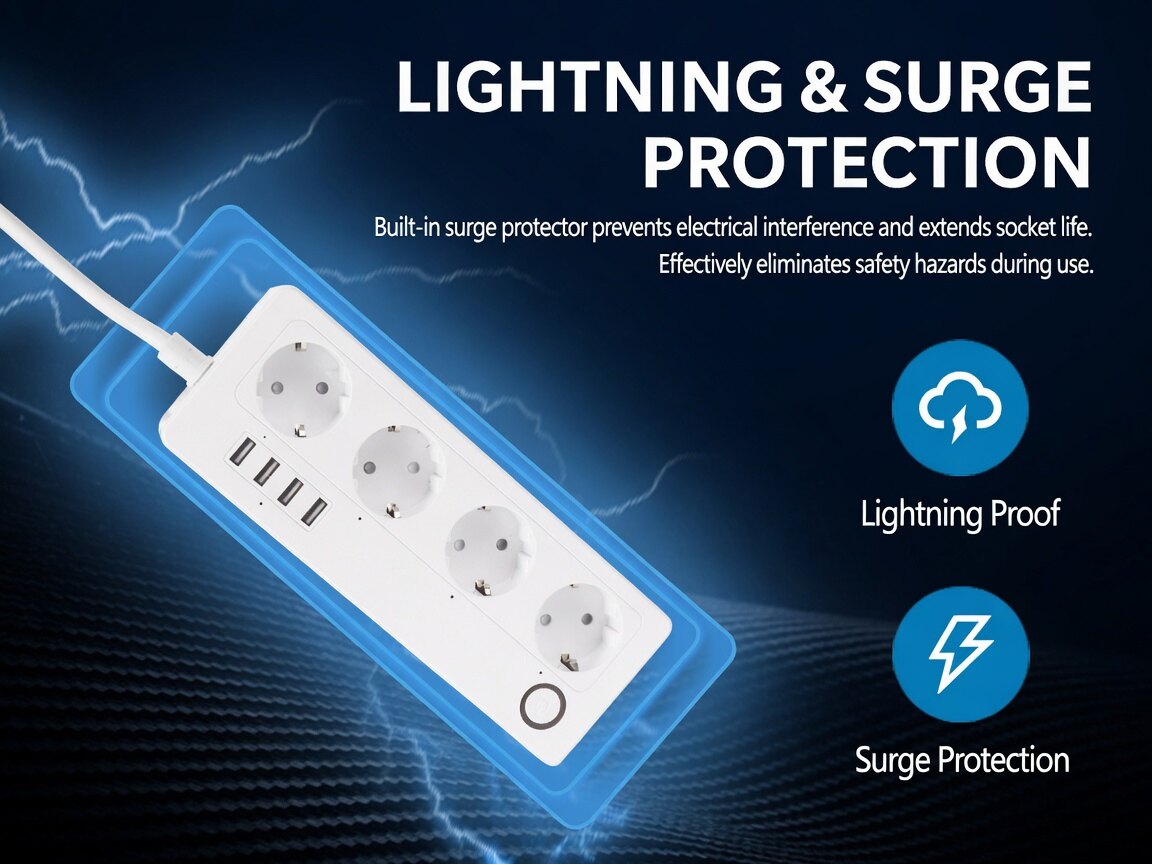 Tuya EU Standard Smart Power Strip thumbnail 7