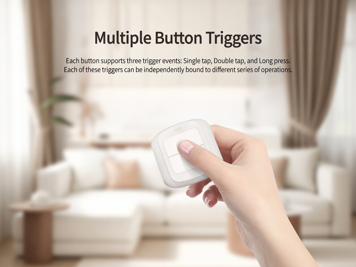 Tuya Double Wireless Peel-and-Stick Switch thumbnail 3