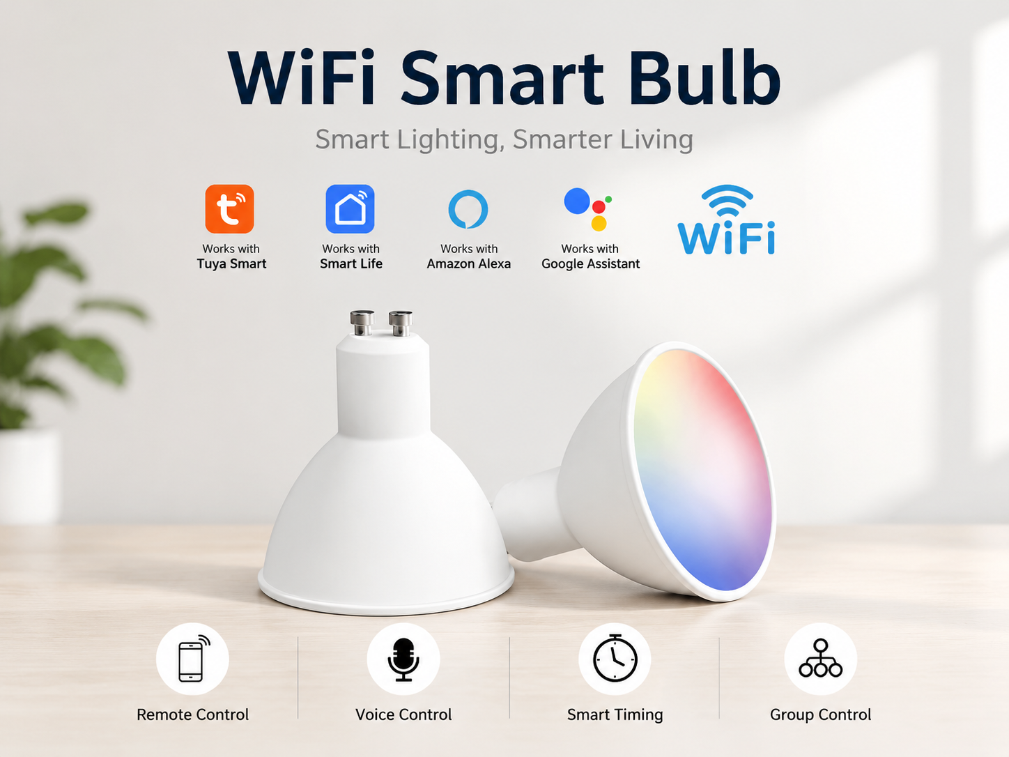 Tuya WiFi Smart Spotlight thumbnail 2