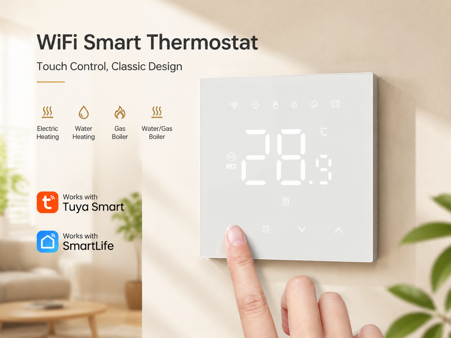 Tuya Smart Thermostat thumbnail 2
