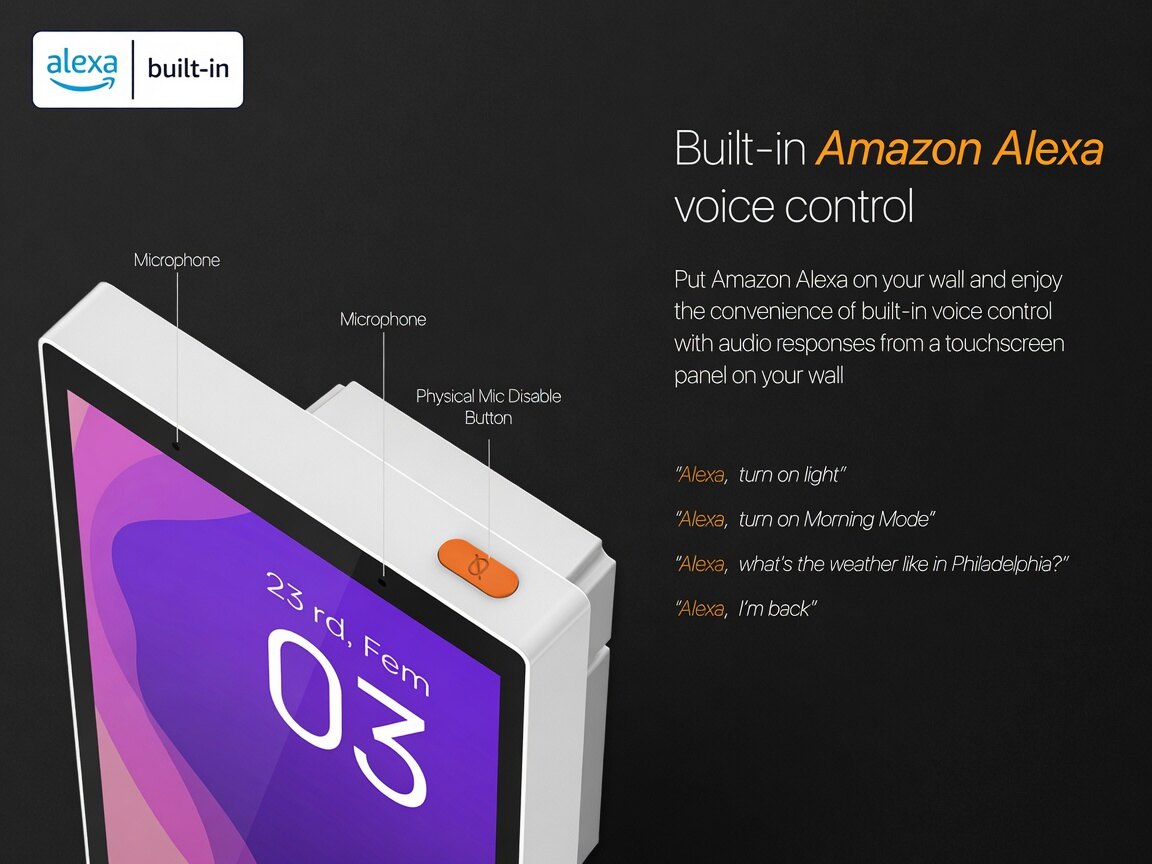 Tuya 5-inch Smart Central Control Screen thumbnail 5