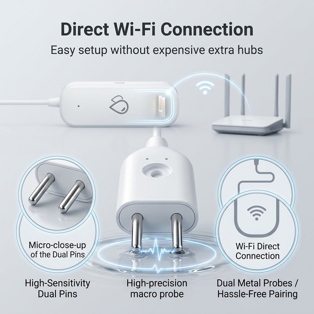 Tuya WiFi Water Leak & Water Level Sensor thumbnail 4