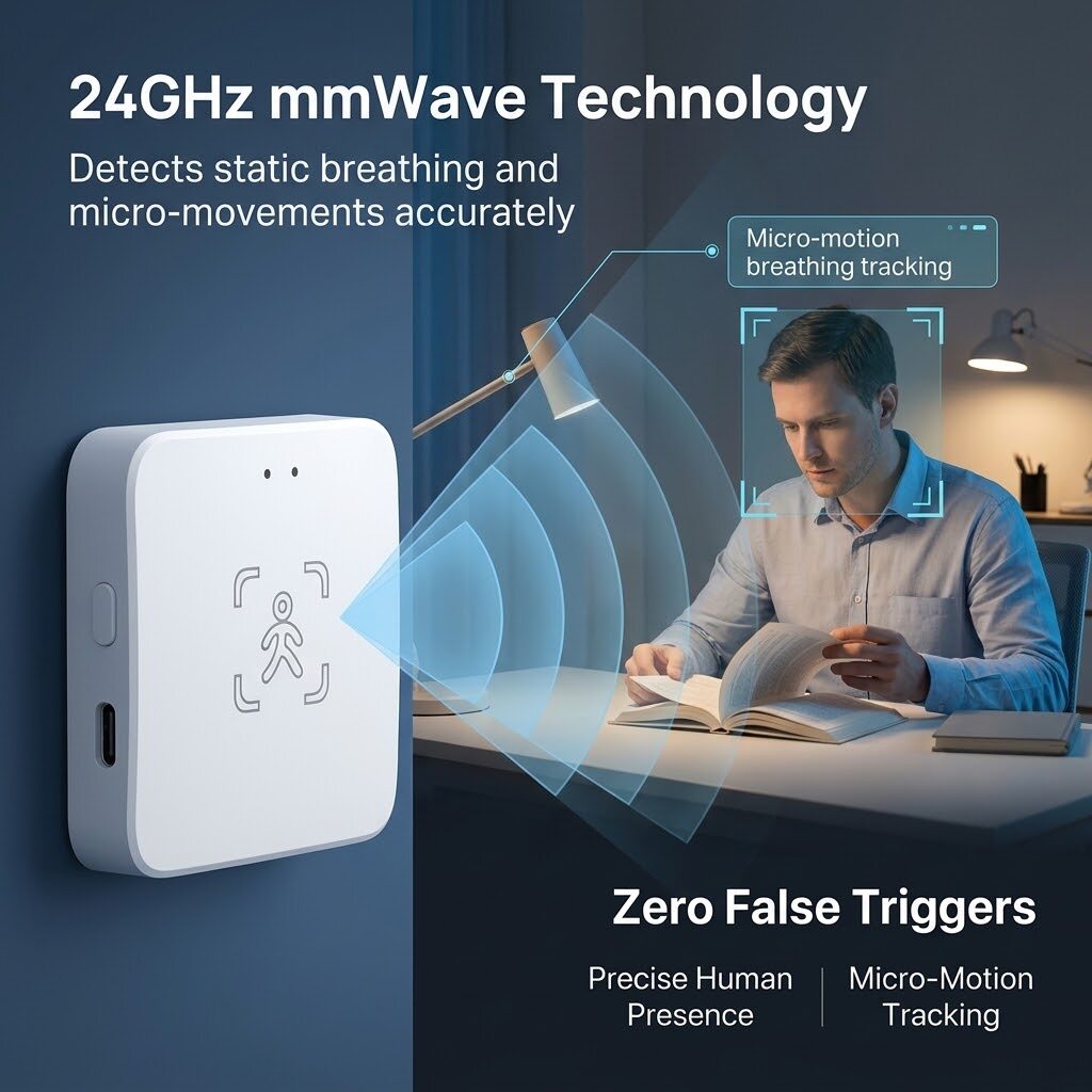 Tuya Zigbee/WiFi Human Presence Sensor thumbnail 3