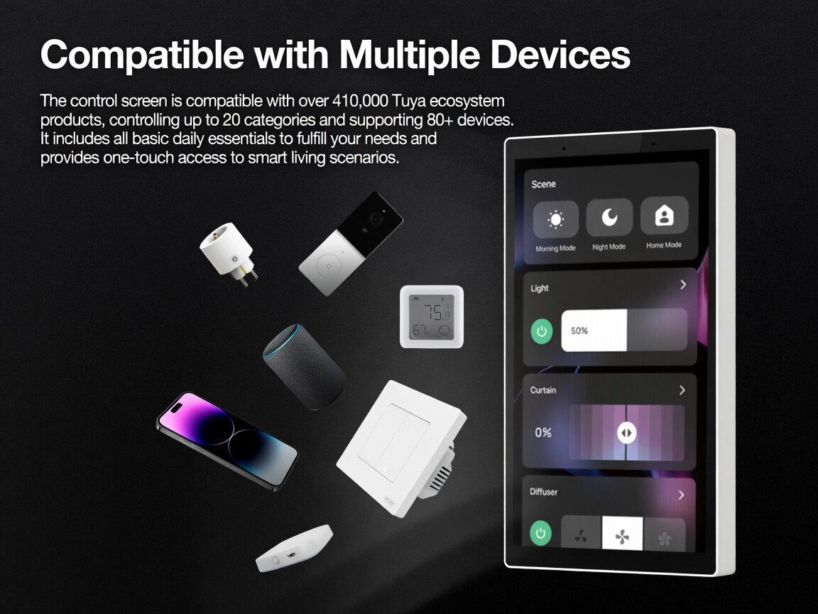 Tuya 5-inch Smart Central Control Screen thumbnail 2