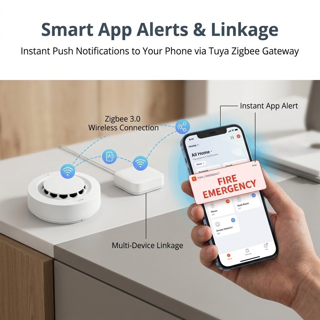 Tuya Zigbee Smart Smoke Detector thumbnail 4