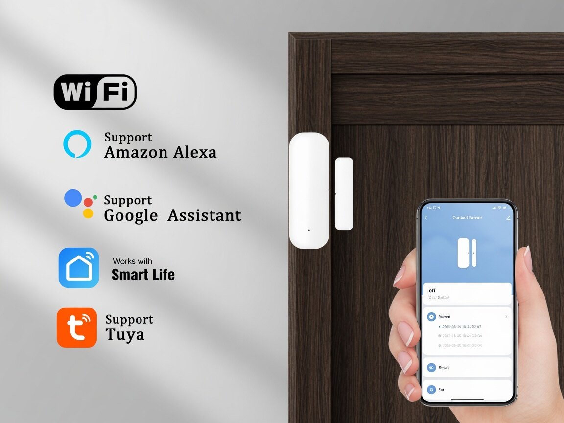 Tuya Wireless Smart Door and Window Sensor thumbnail 2