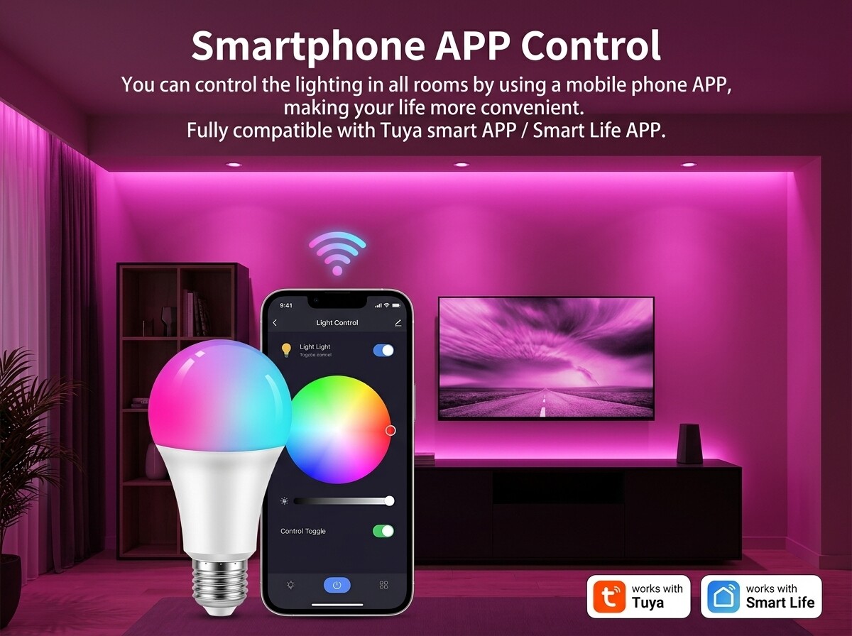 Tuya WiFi Smart Bulb thumbnail 3