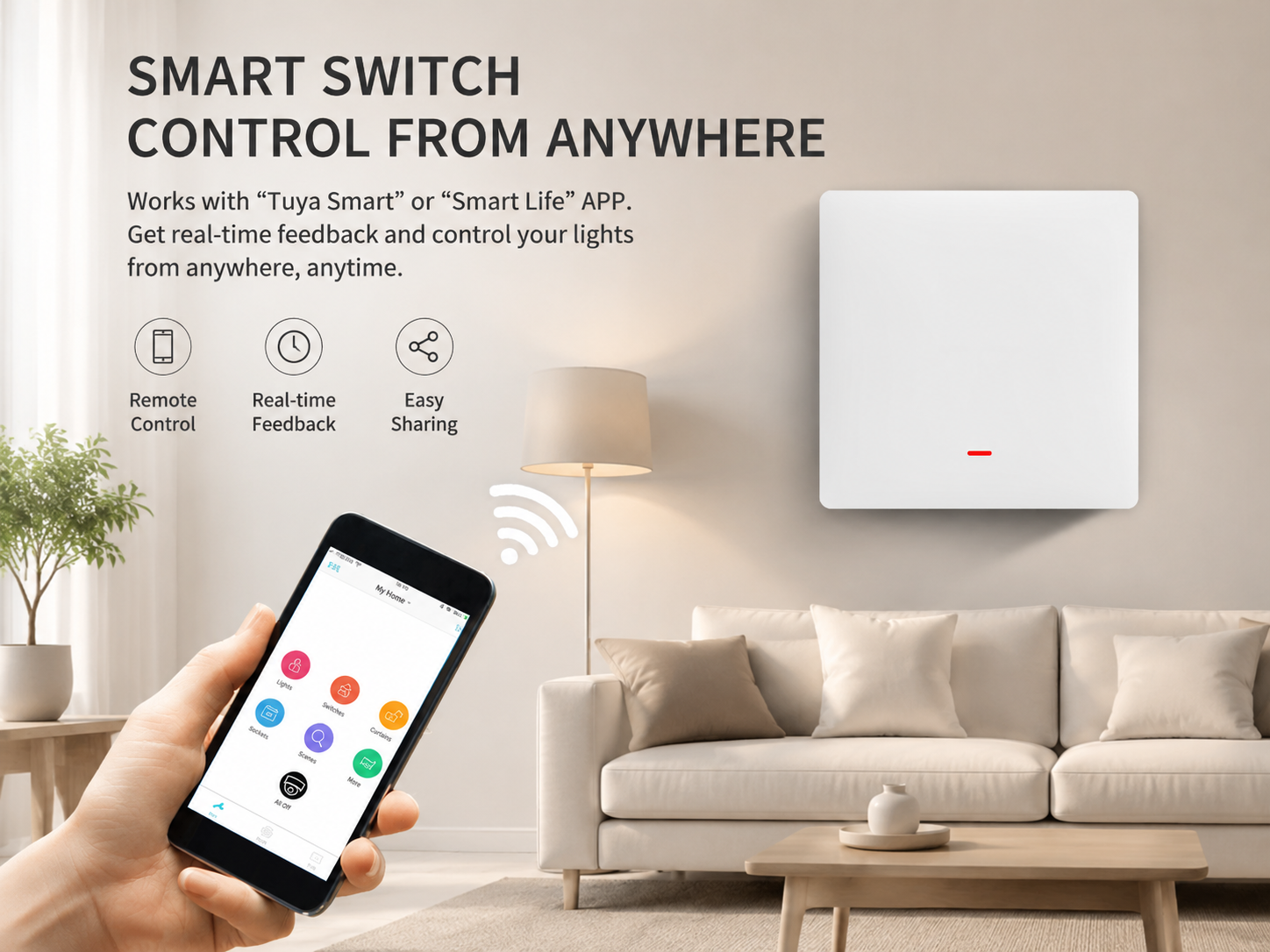 Tuya Zigbee Wall Smart Switch thumbnail 5