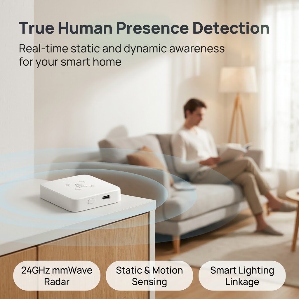 Tuya Zigbee/WiFi Human Presence Sensor thumbnail 2