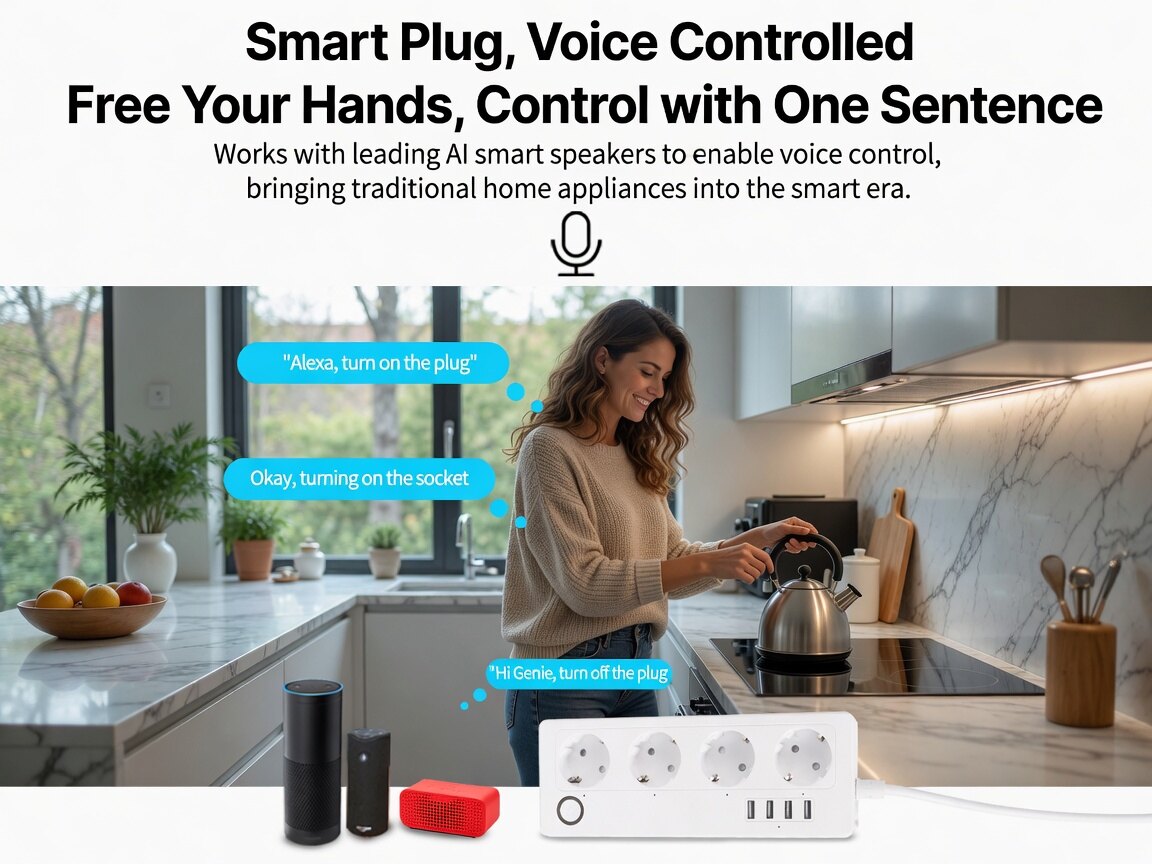 Tuya EU Standard Smart Power Strip thumbnail 3