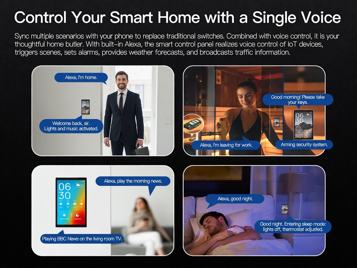 Tuya 5-inch Smart Central Control Screen thumbnail 4