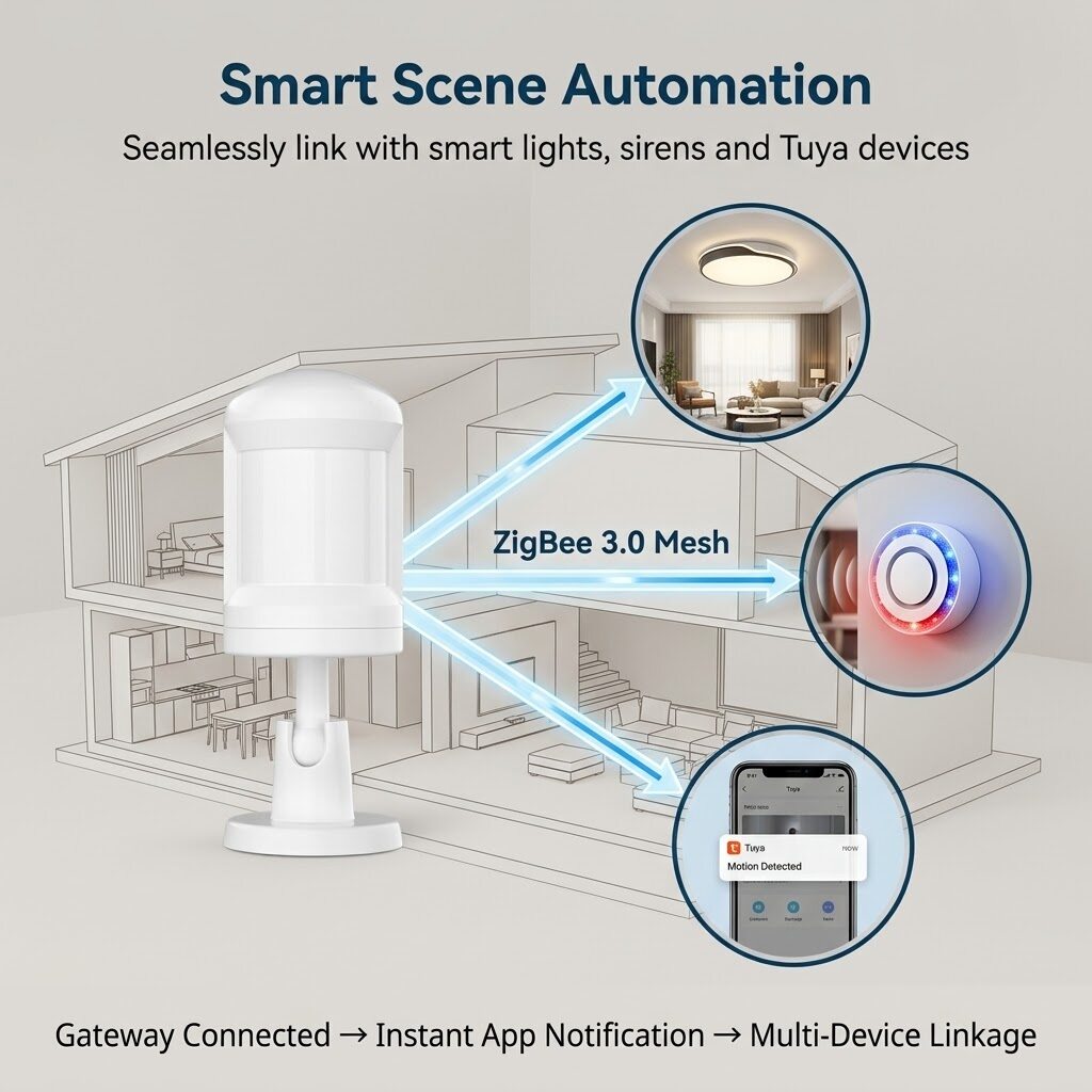 Tuya Zigbee PIR Human Motion Sensor thumbnail 4
